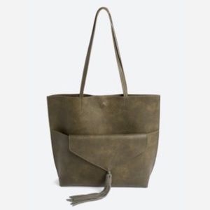 Olive Green Waverly Tote